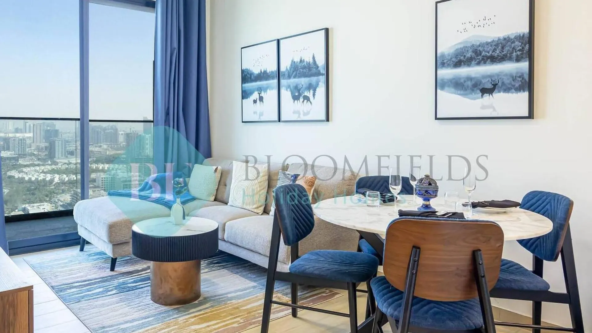 Bloomfields Stylish 1Br Binghatti Heights Jvc Dubai