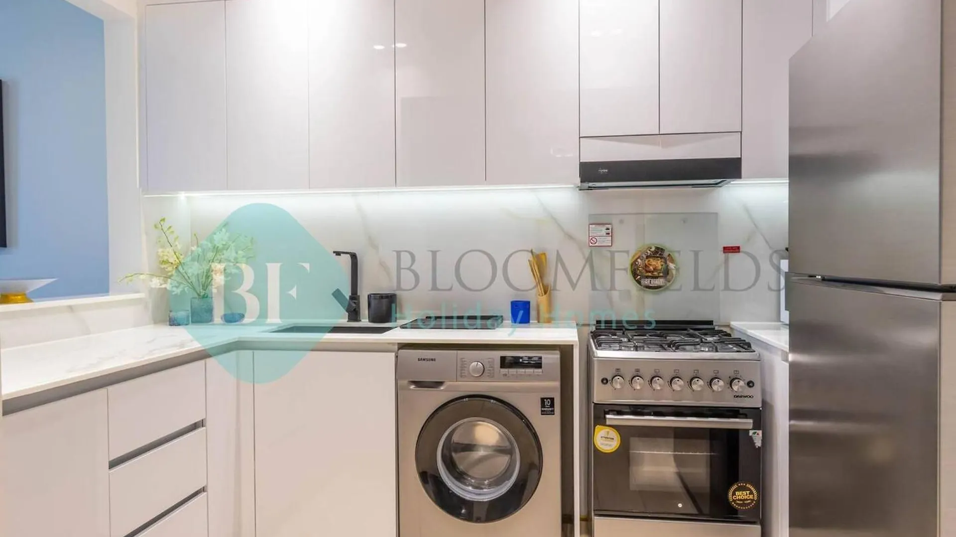 公寓 Bloomfields Stylish 1Br Binghatti Heights Jvc 迪拜 阿拉伯联合酋长国